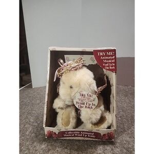 Music Box Keepsake Memories Wind Up Teddy
